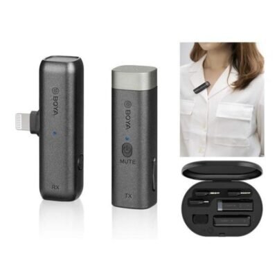 BOYA-micrófono inalámbrico BY-WM3 2,4G