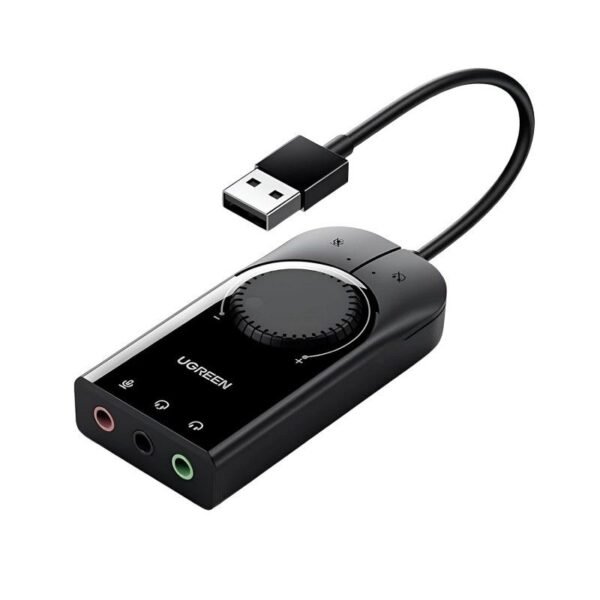 Adaptador UGREEN CM129 de USB-A a tarjeta de sonido