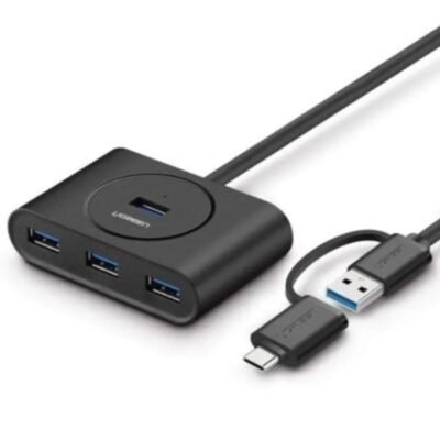 Múltiple usb con entrada c y usb